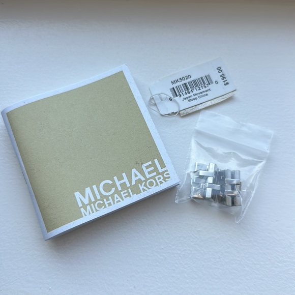 Michael Kors | MK-5057 Ritz Women’s Chronograph Two-Tone Watch | Silver/Gold - Picture 6 of 8